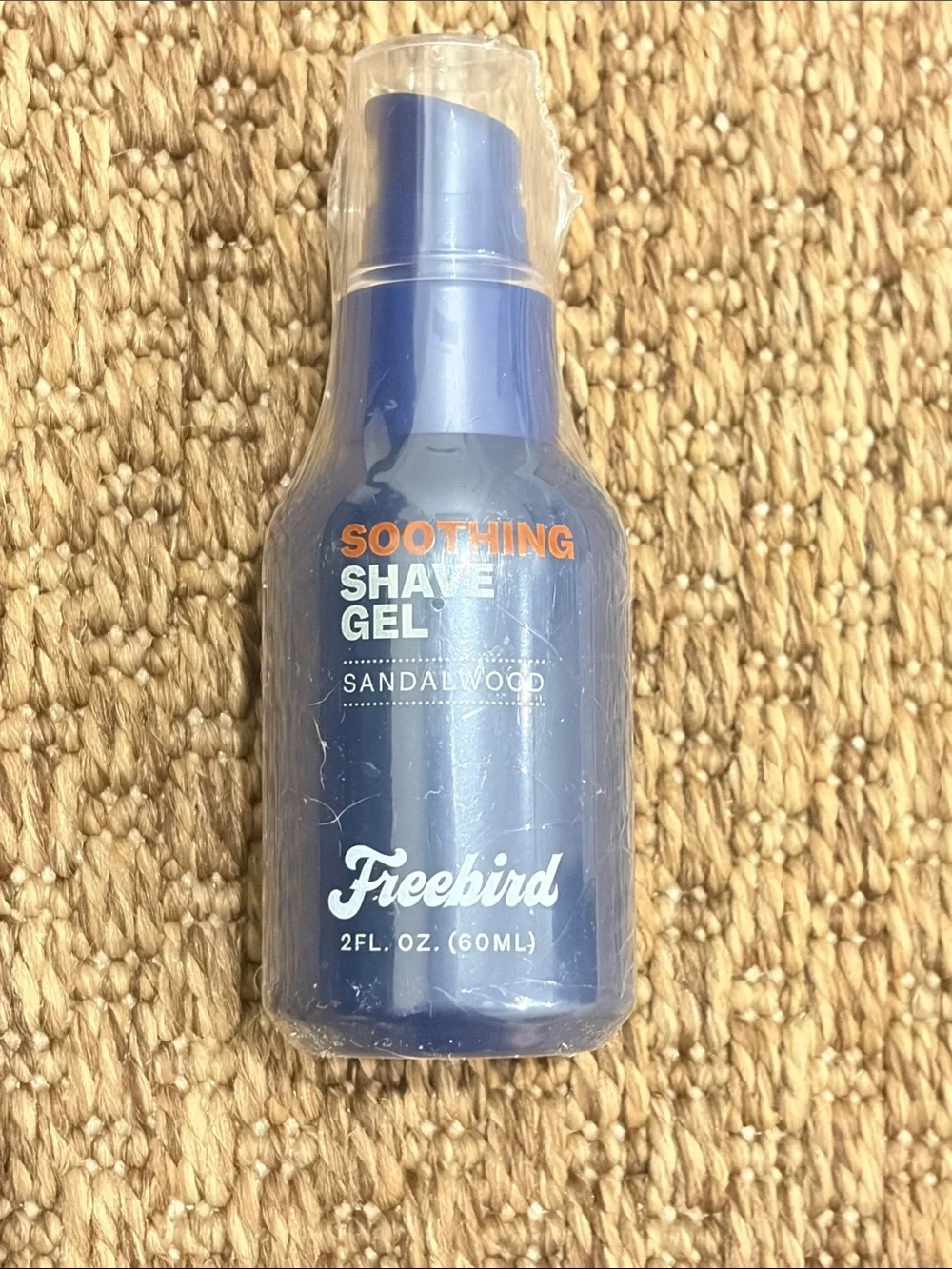 freebird Sandalwood Soothing Shave Gel — Blue